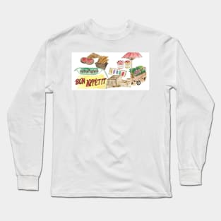 French Market Long Sleeve T-Shirt